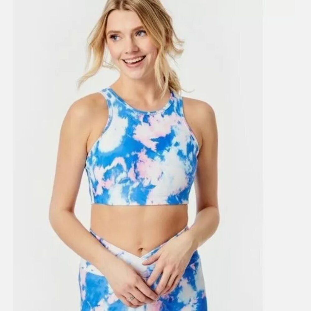 Like New Year of Ours Tie-Dye Workout SET - Sports Bra and Leggings - Size S - Picture 4 of 15